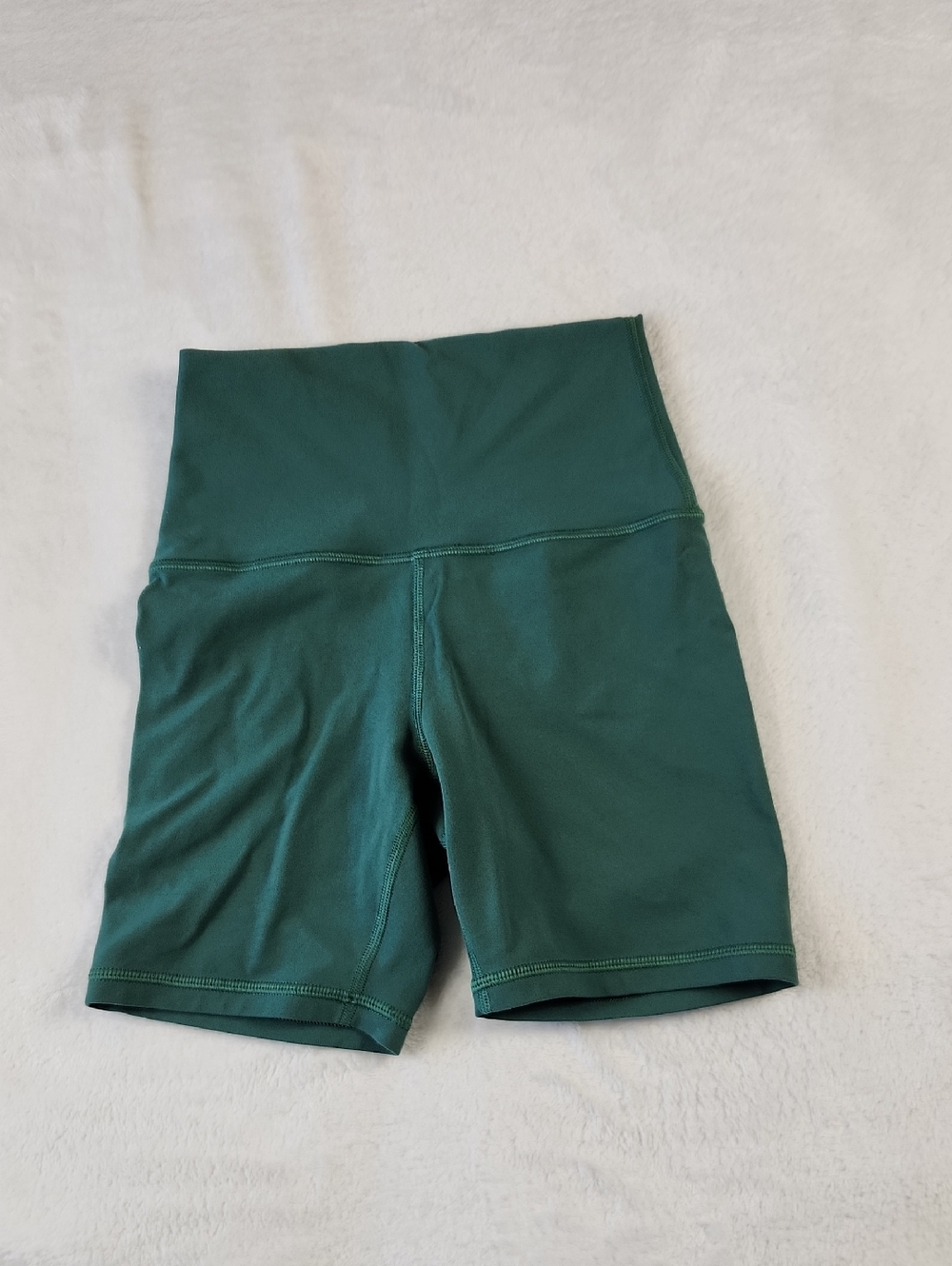 Athleta Transcend 5" Bike Short Green XXS